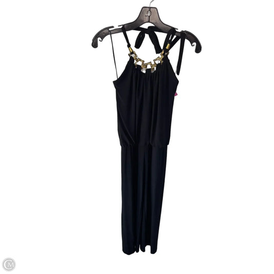 Jumpsuit By Cache In Black & Gold, Size: Xs