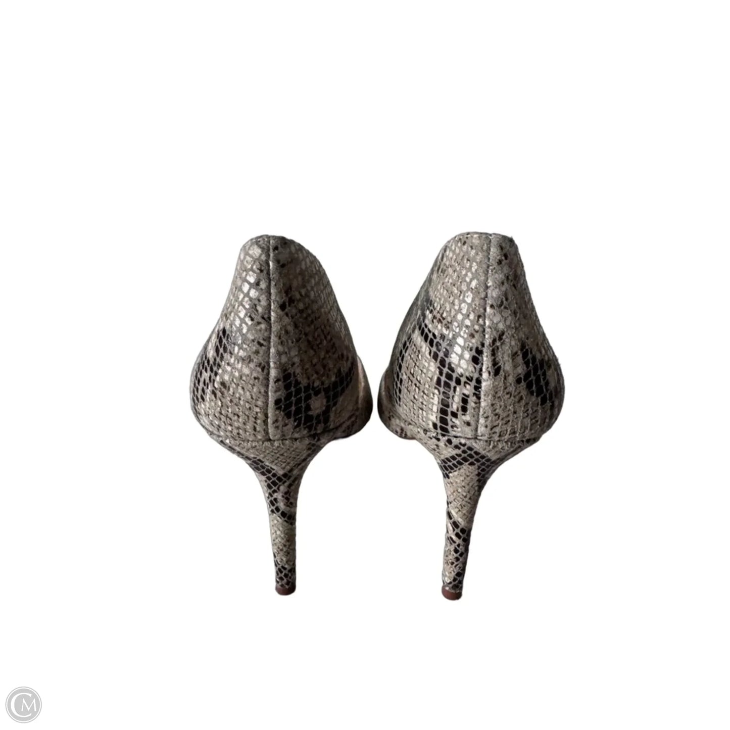 Shoes Heels Stiletto By Vince Camuto In Snakeskin Print, Size: 8.5