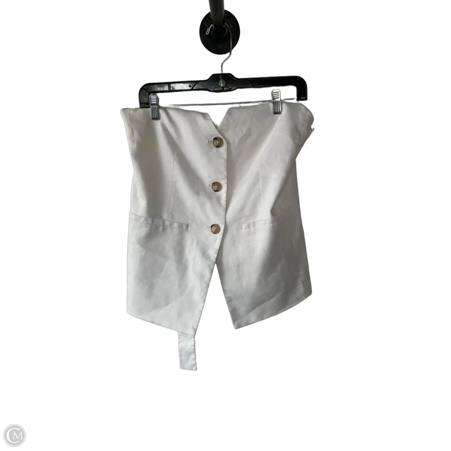 Top Sleeveless By Ann Taylor In White, Size: S