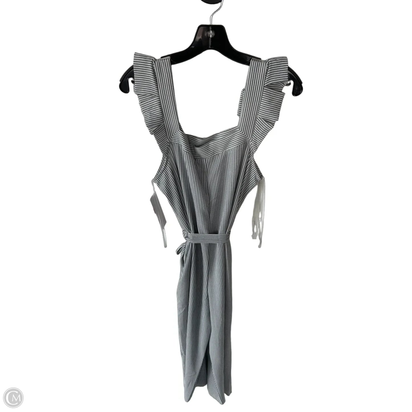 Jumpsuit By Monteau In Grey & White, Size: L