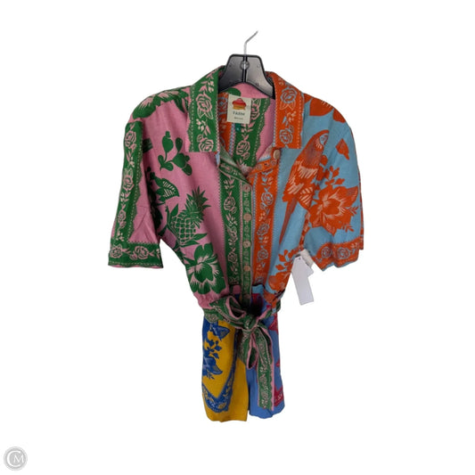 Romper By Farm Rio In Multi-colored, Size: Xl