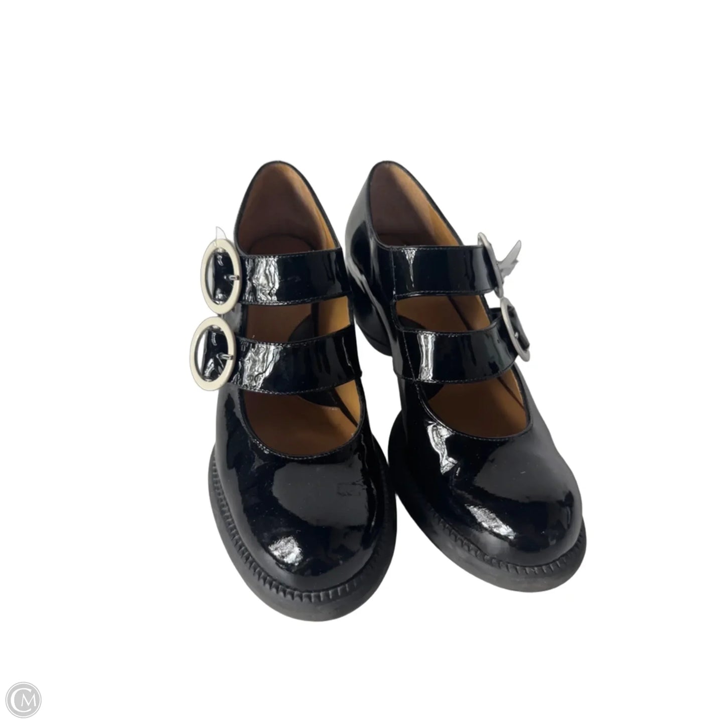 Shoes Heels Block By Cma In Black, Size: 8
