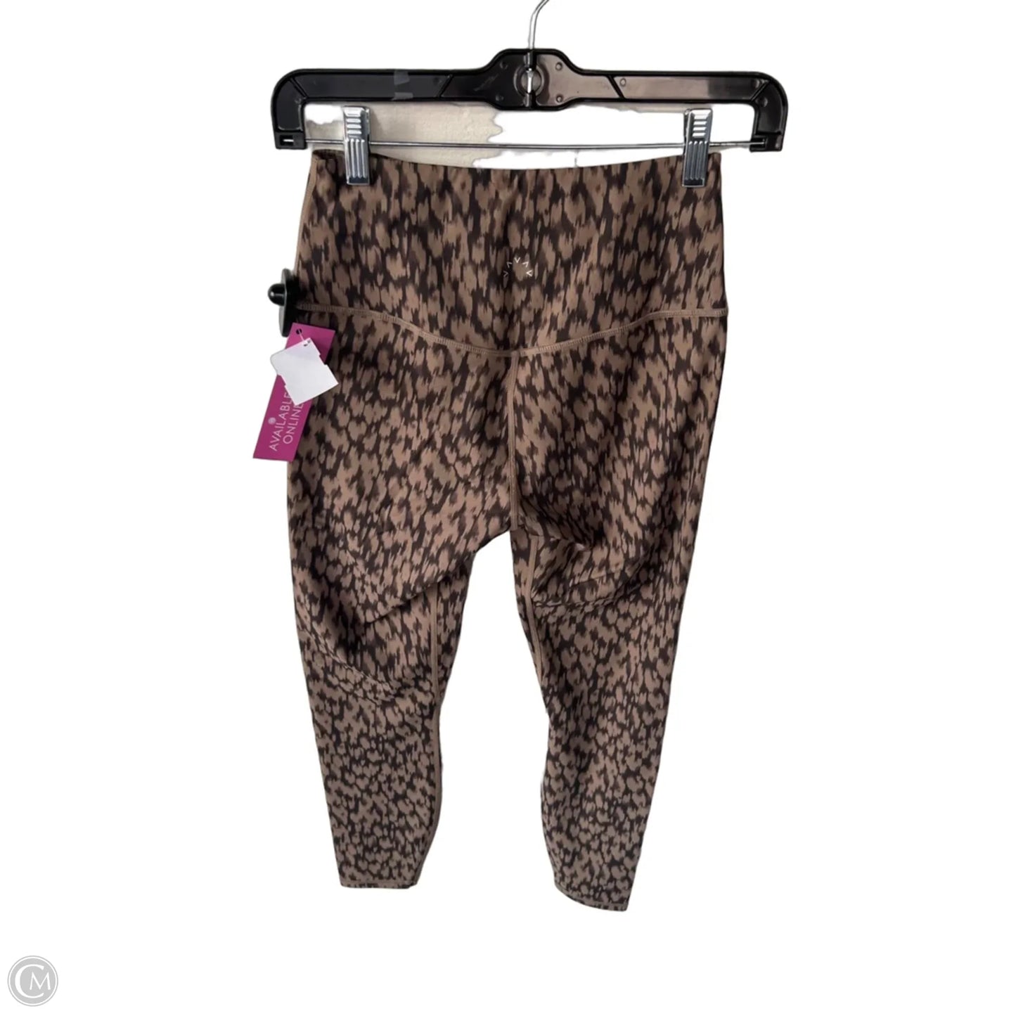 Athletic Leggings By Varley In Brown, Size: S