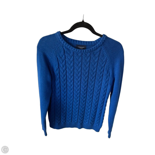Sweater By Lands End In Blue, Size: S