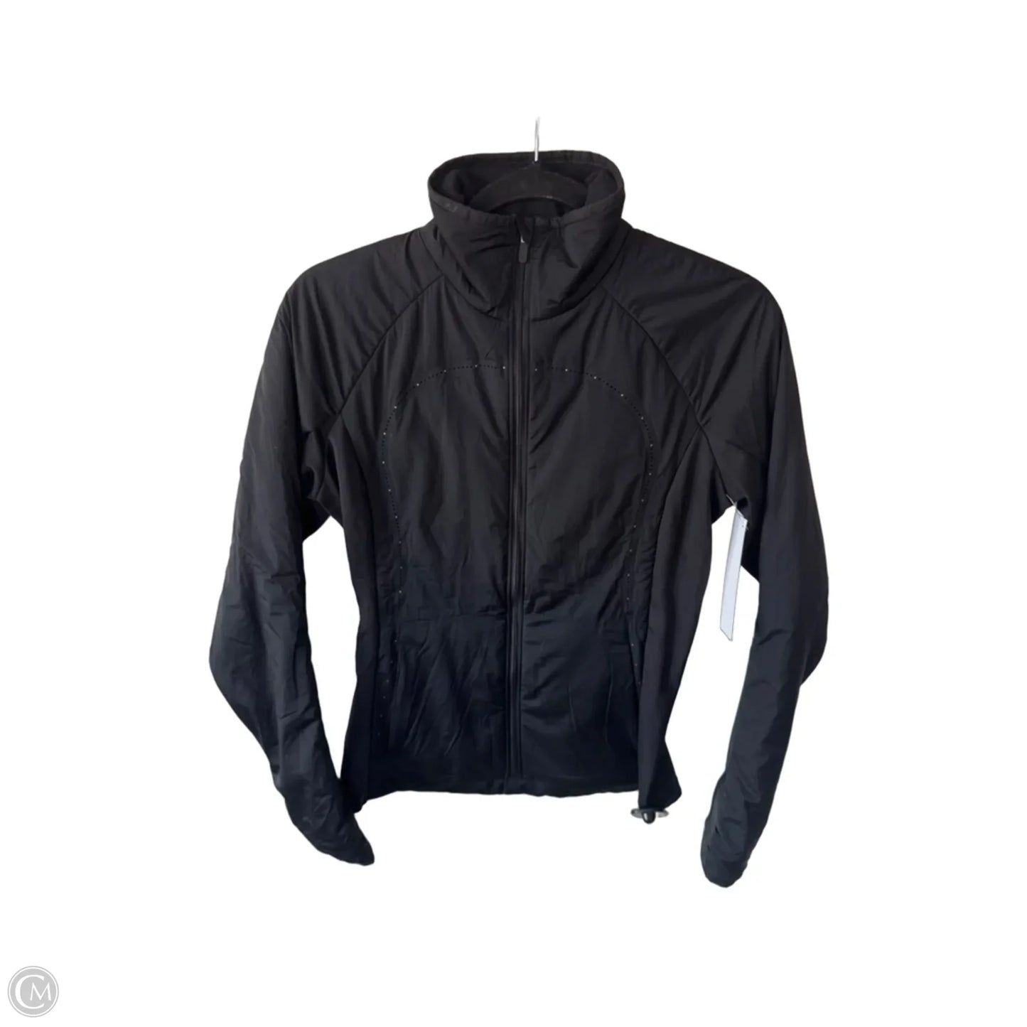 Athletic Jacket By Lululemon In Black, Size: S