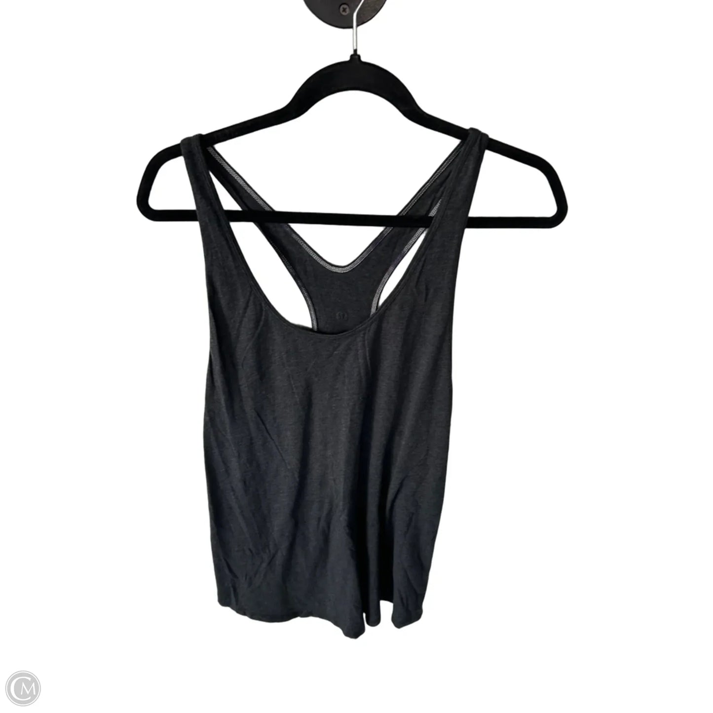 Athletic Tank Top By Lululemon In Grey, Size: M