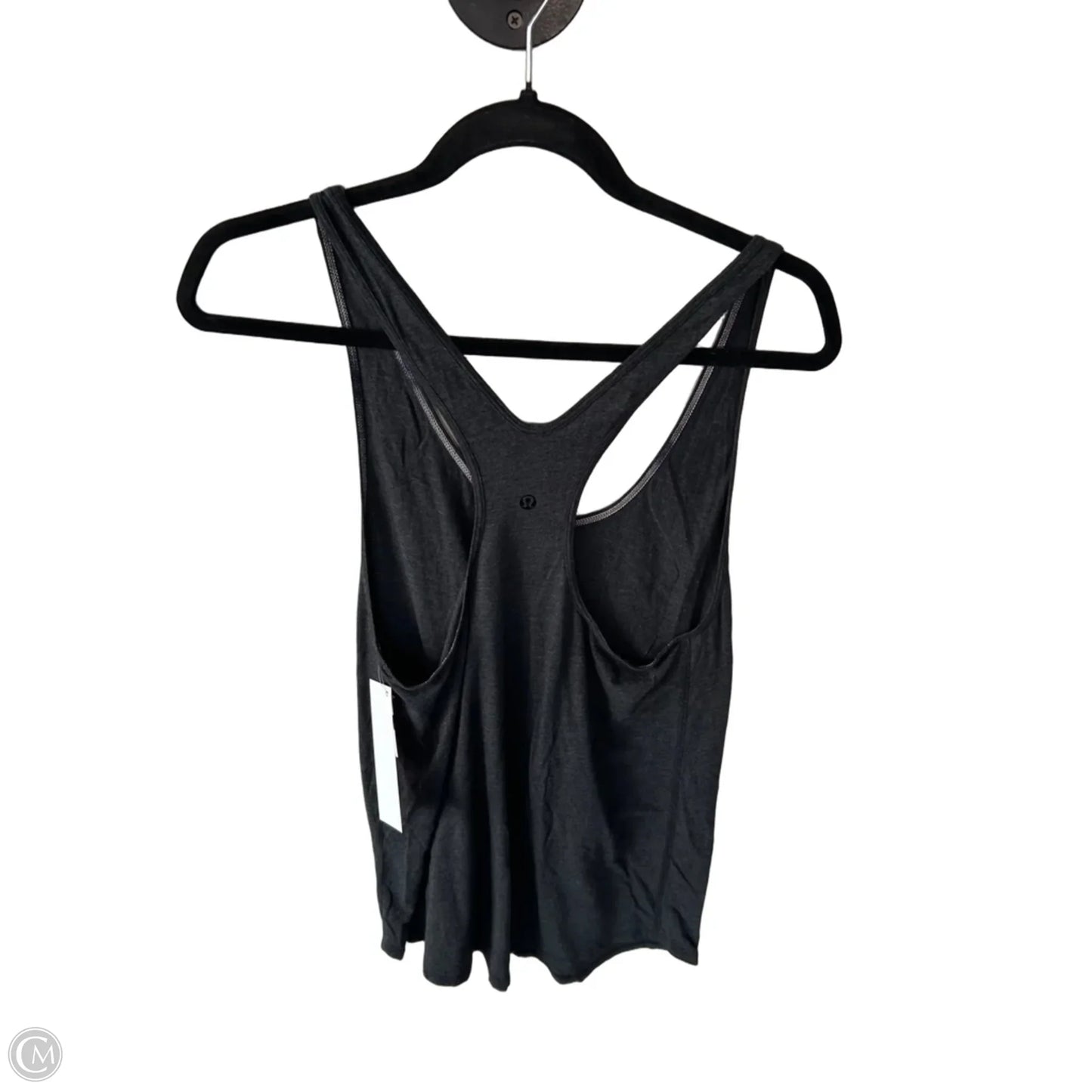 Athletic Tank Top By Lululemon In Grey, Size: M