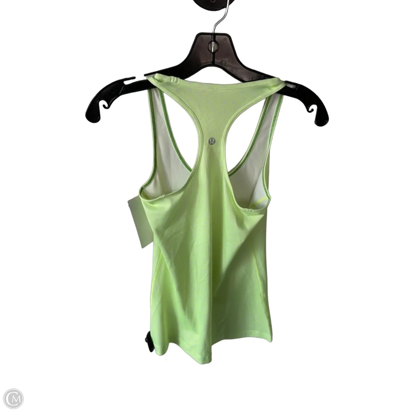 Athletic Tank Top By Lululemon In Green & Purple, Size: M