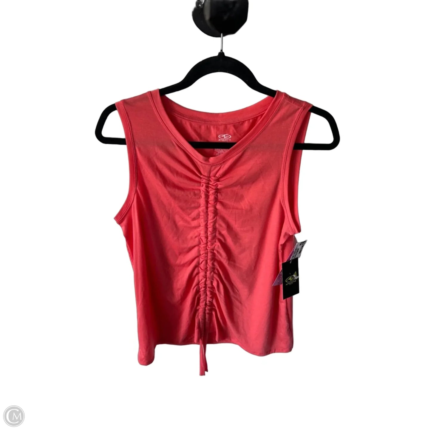 Athletic Tank Top By Athletic Works In Pink, Size: S