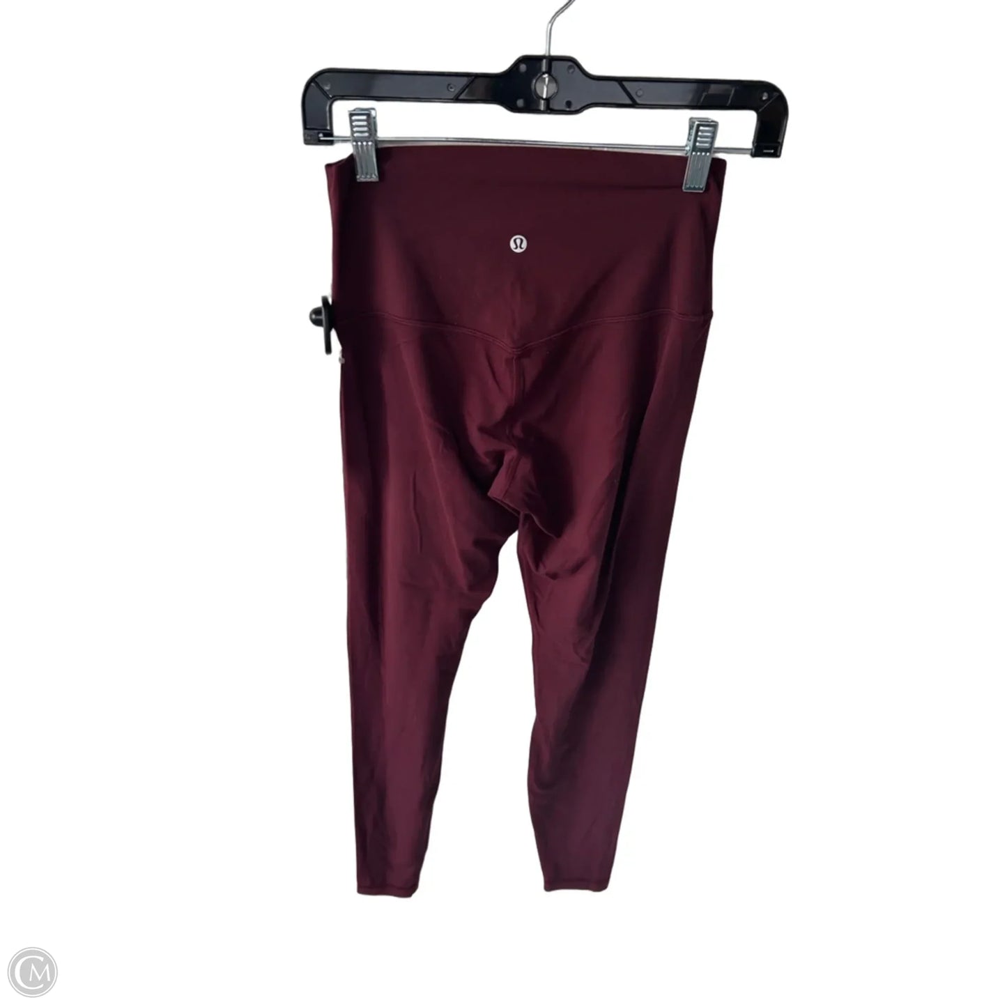 Athletic Leggings By Lululemon In Red, Size: 6