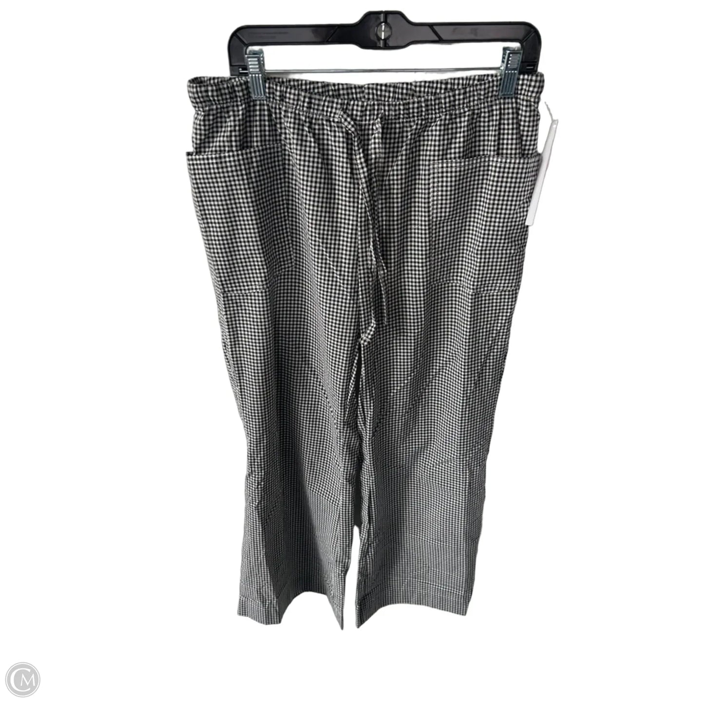 Pants Linen By Talulah In Black & White, Size: L