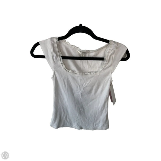 Top Sleeveless By Maeve In White, Size: Xs