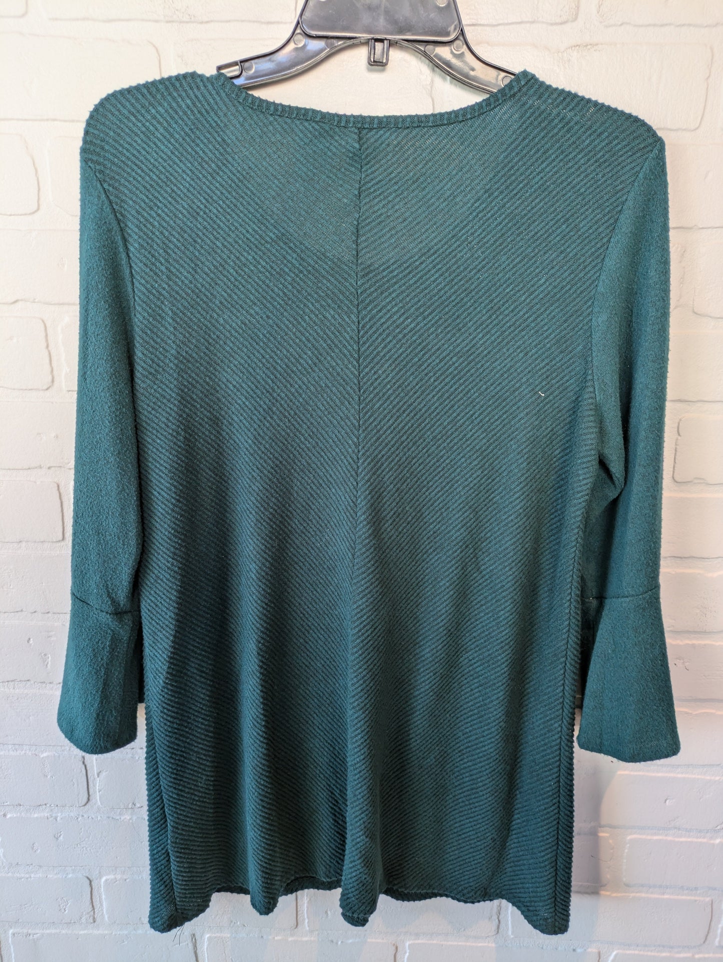 Top 3/4 Sleeve By Apt 9 In Green, Size: L