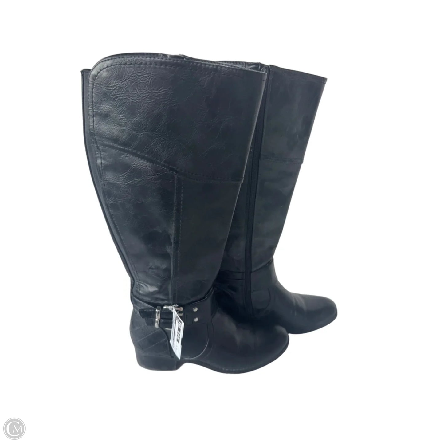 Boots Knee Heels By Unisa In Black, Size: 6.5