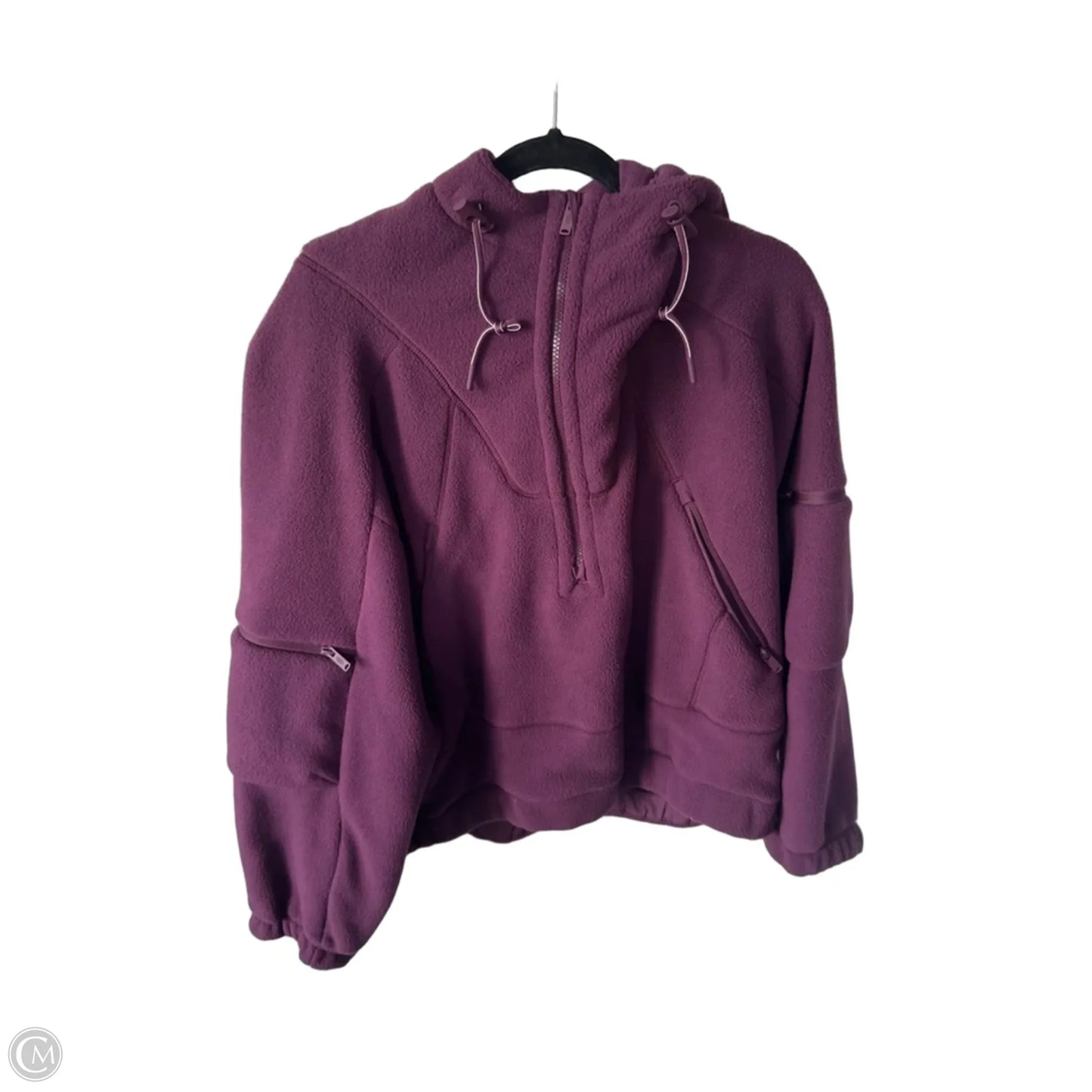 Jacket Fleece By Free People In Purple, Size: L