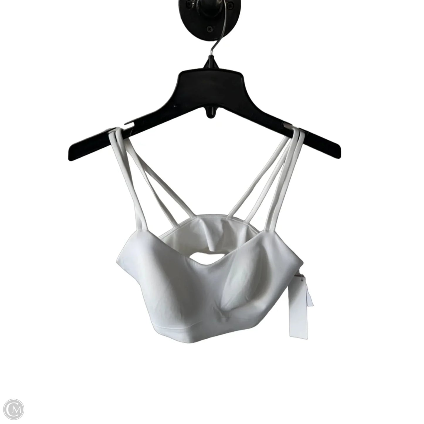 Athletic Bra By Lululemon In White, Size: L