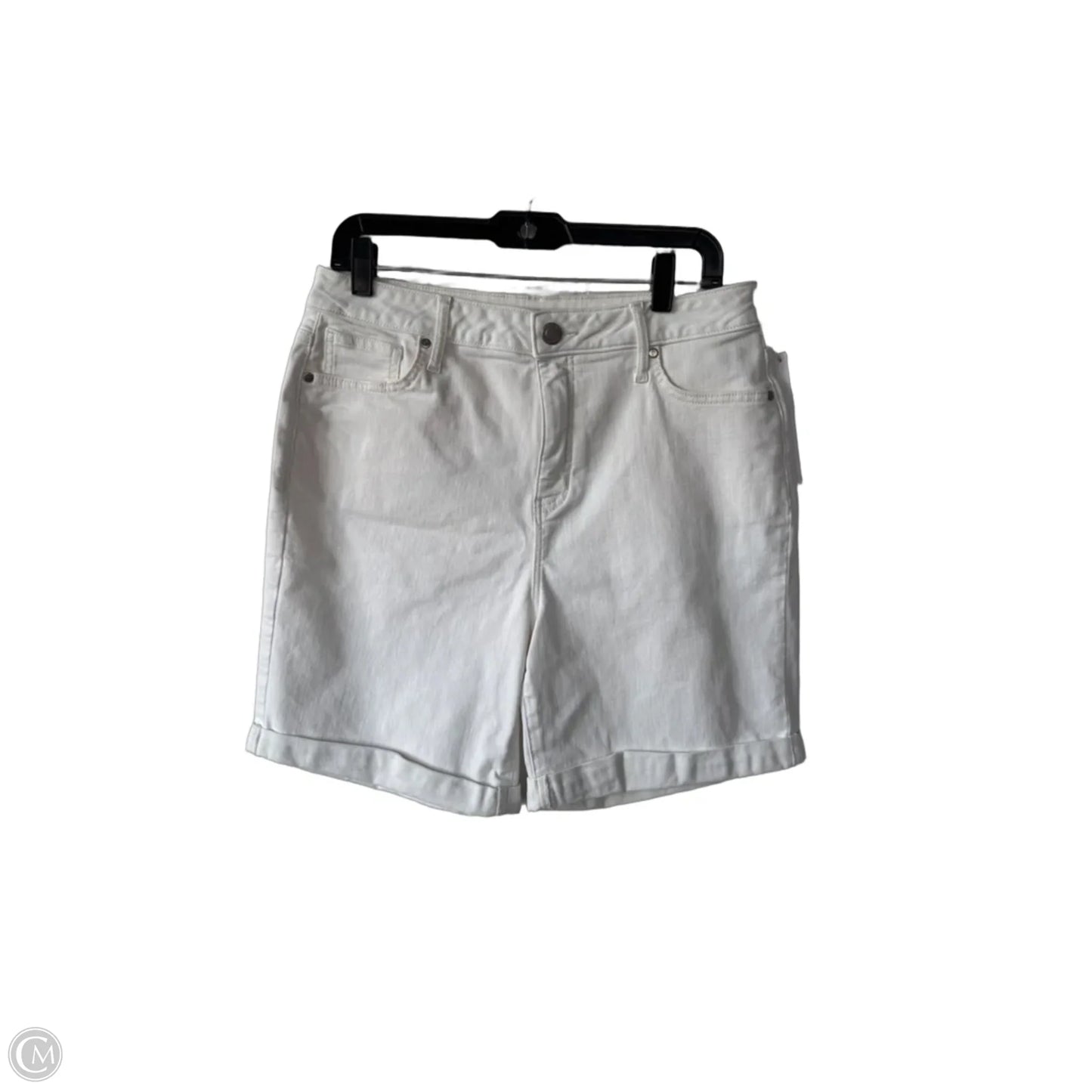 Shorts By Simply Vera In Cream, Size: 12