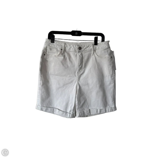 Shorts By Simply Vera In Cream, Size: 12