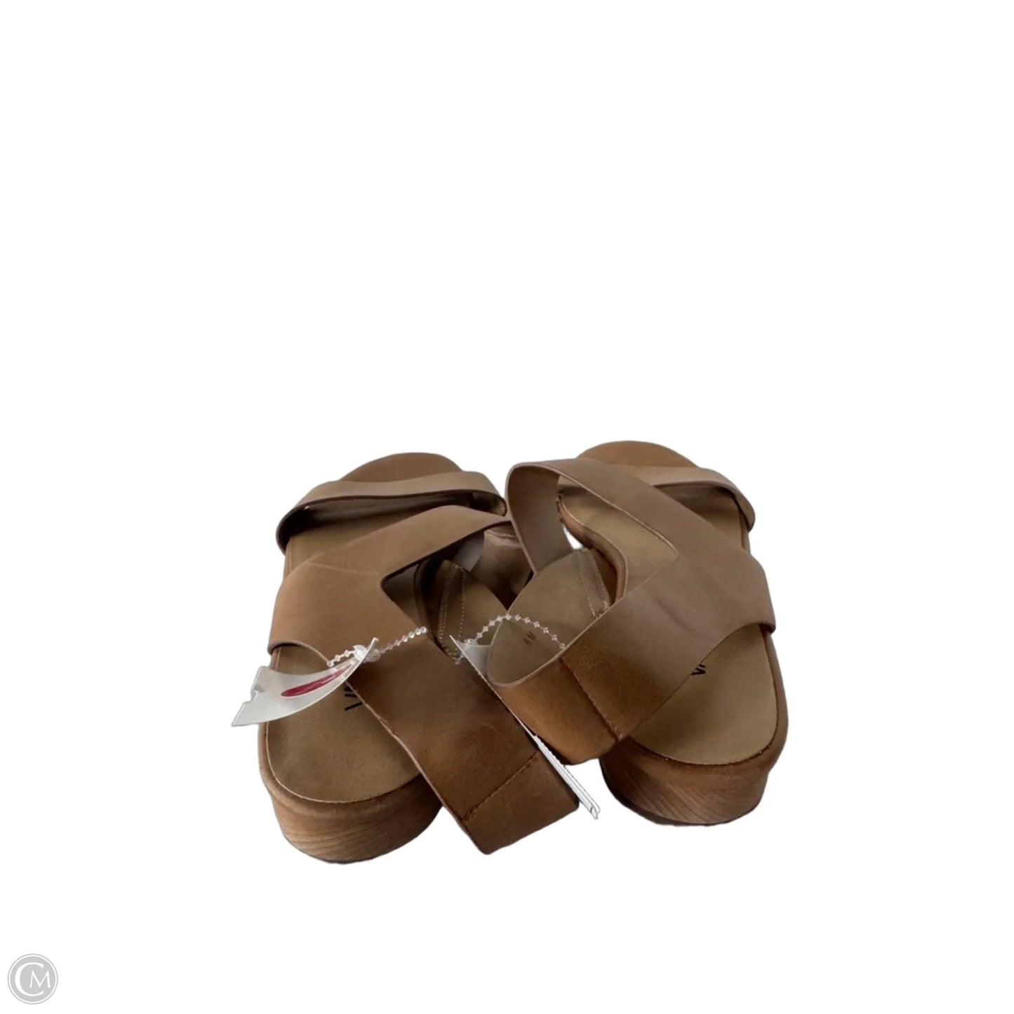 Sandals Flats By Vaneli In Tan, Size: 6