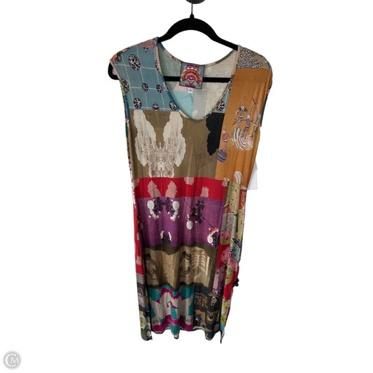 Dress Designer By Johnny Was In Multi-colored, Size: S