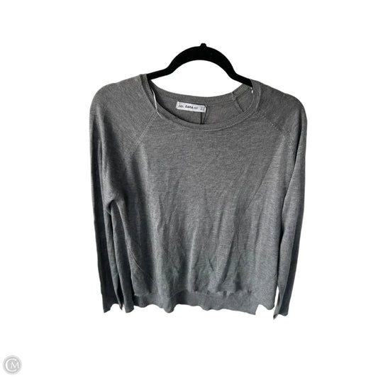 Sweater By Zara In Grey, Size: M