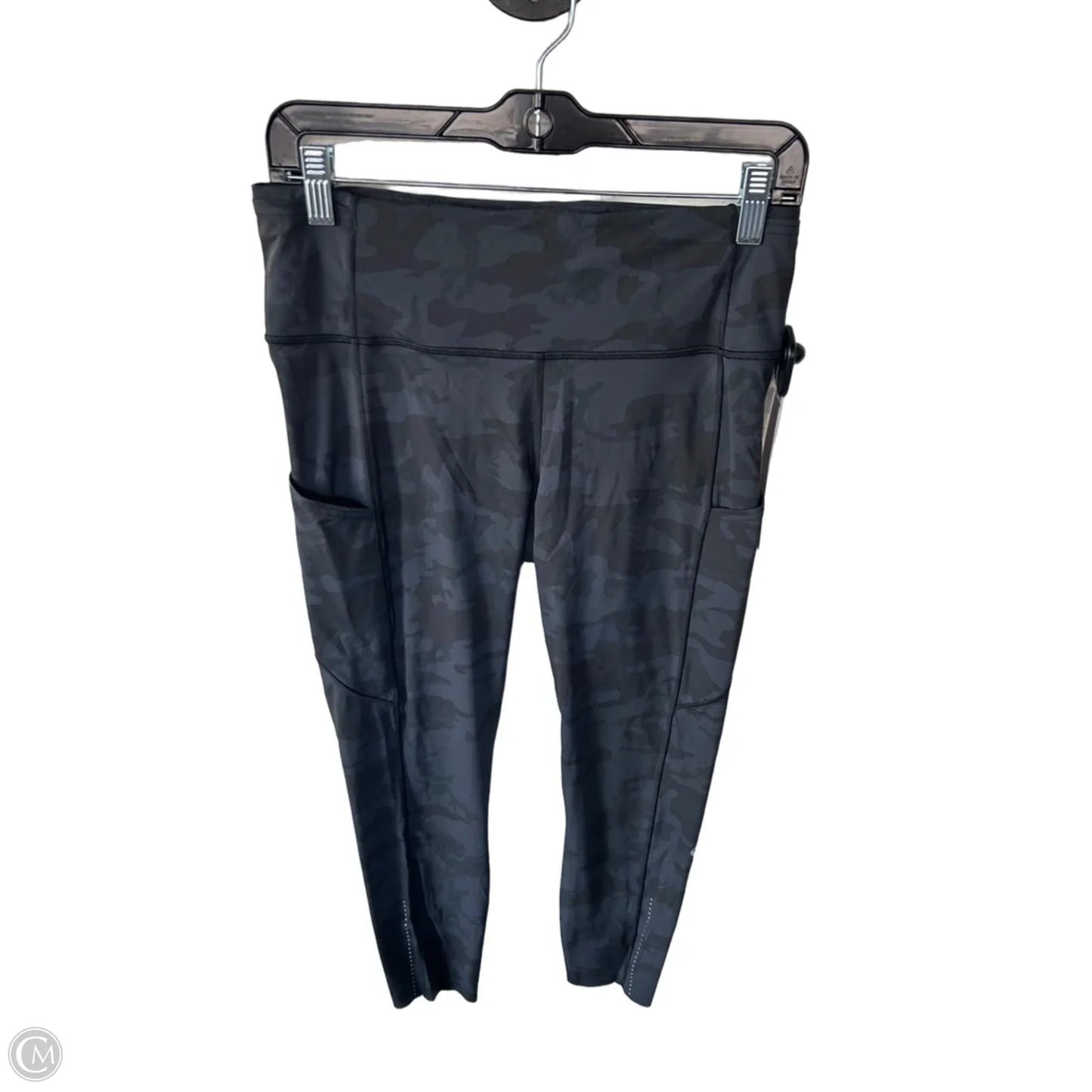 Athletic Leggings By Lululemon In Grey, Size: 10