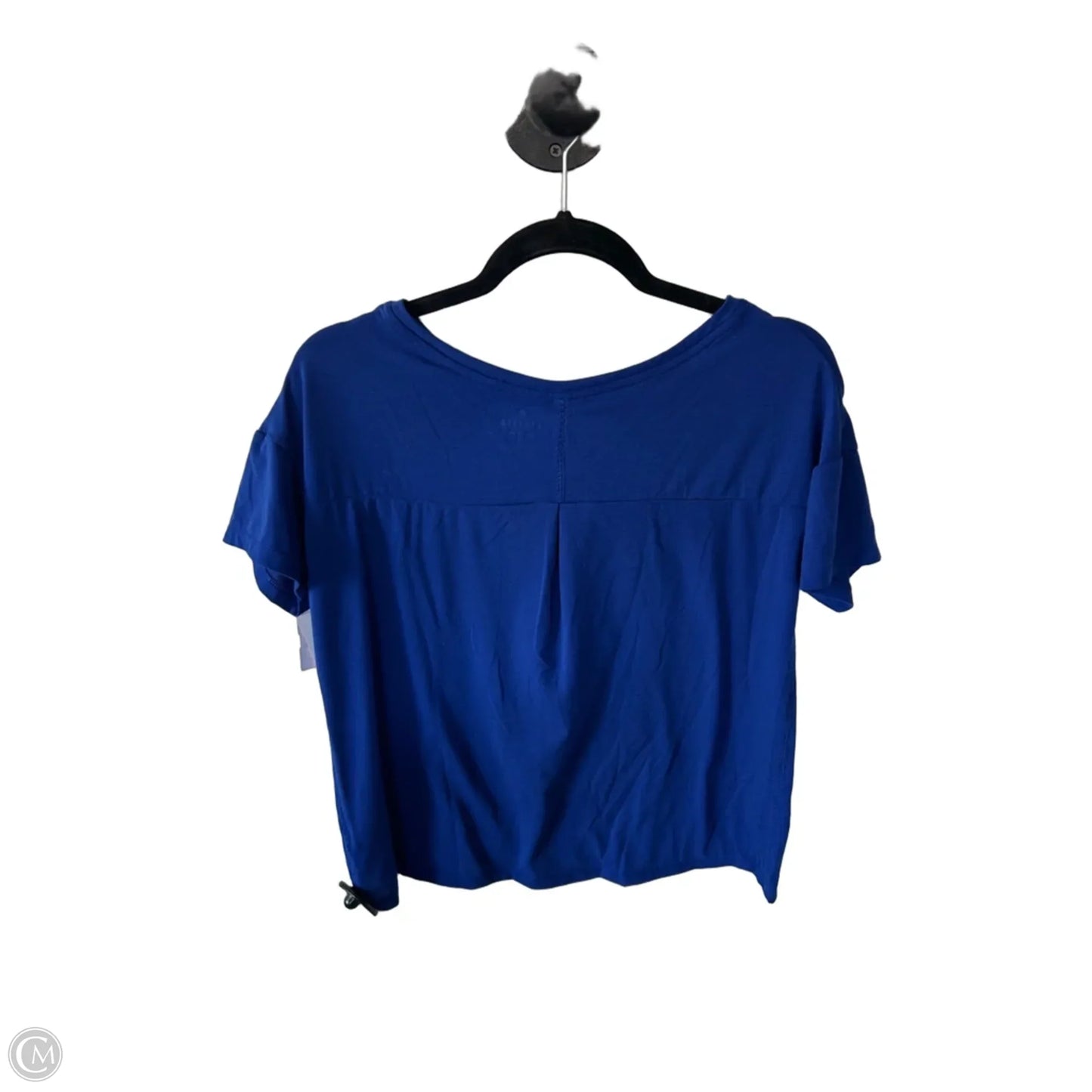 Athletic Top Short Sleeve By Athleta In Blue, Size: S