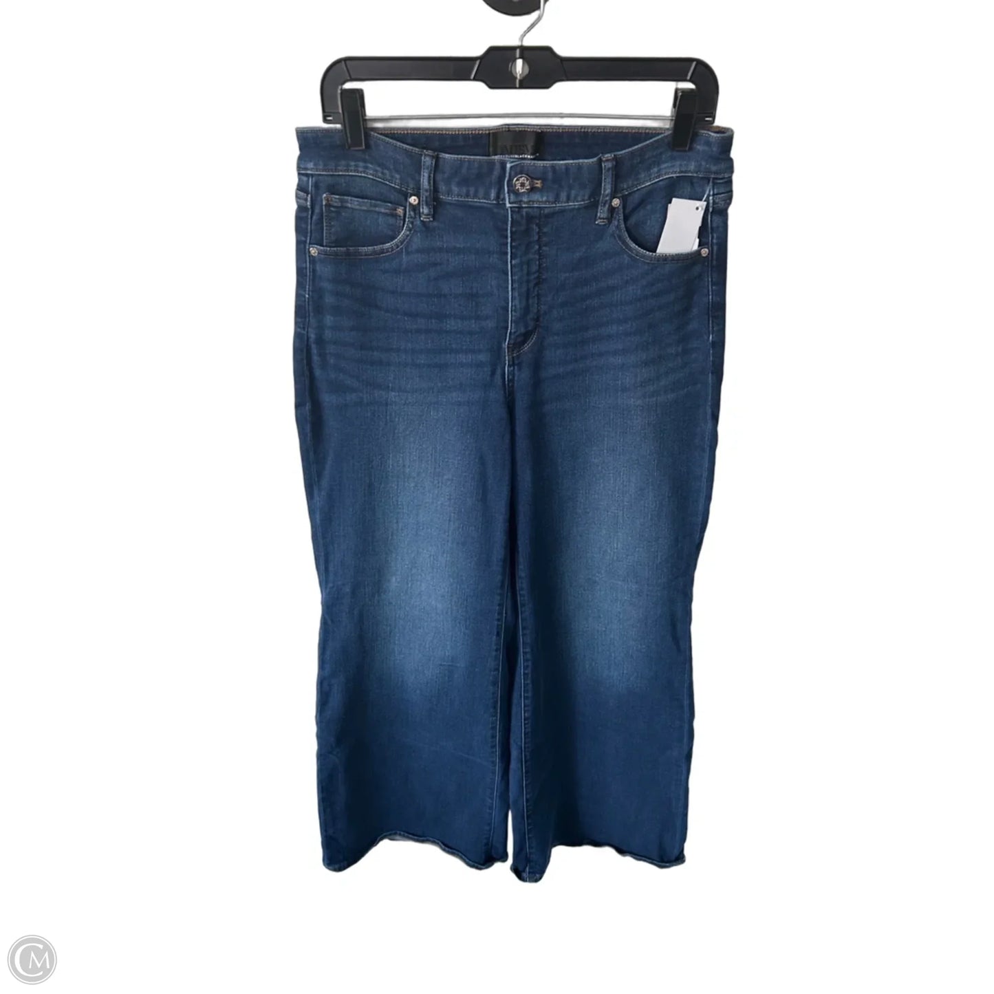 Jeans Wide Leg By White House Black Market In Blue Denim, Size: 10