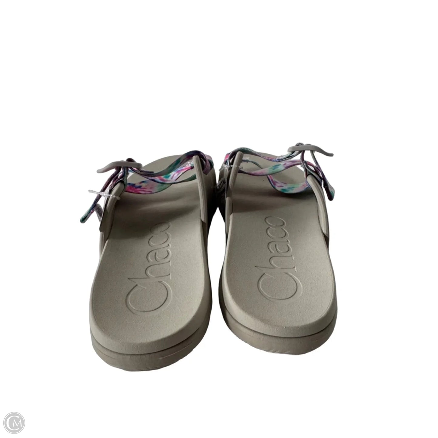 Sandals Flats By Chacos In Tie Dye Print, Size: 10
