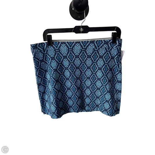 Skort By Rafaella In Blue, Size: L