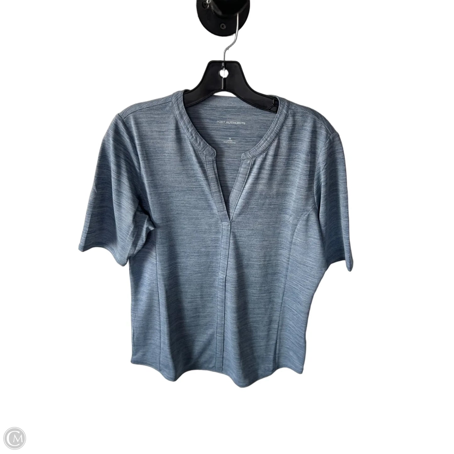 Top Short Sleeve By Port Authority In Blue, Size: M