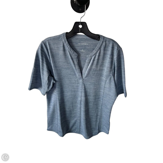 Top Short Sleeve By Port Authority In Blue, Size: M