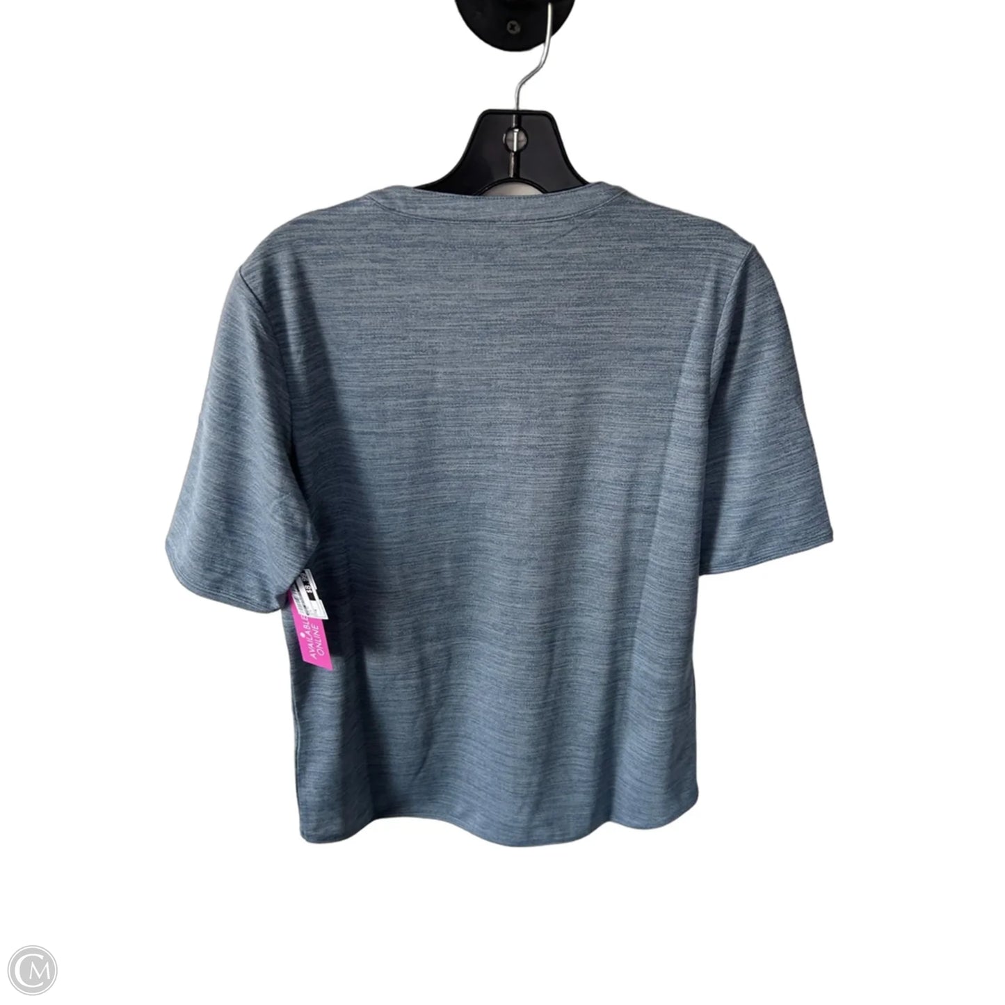 Top Short Sleeve By Port Authority In Blue, Size: M