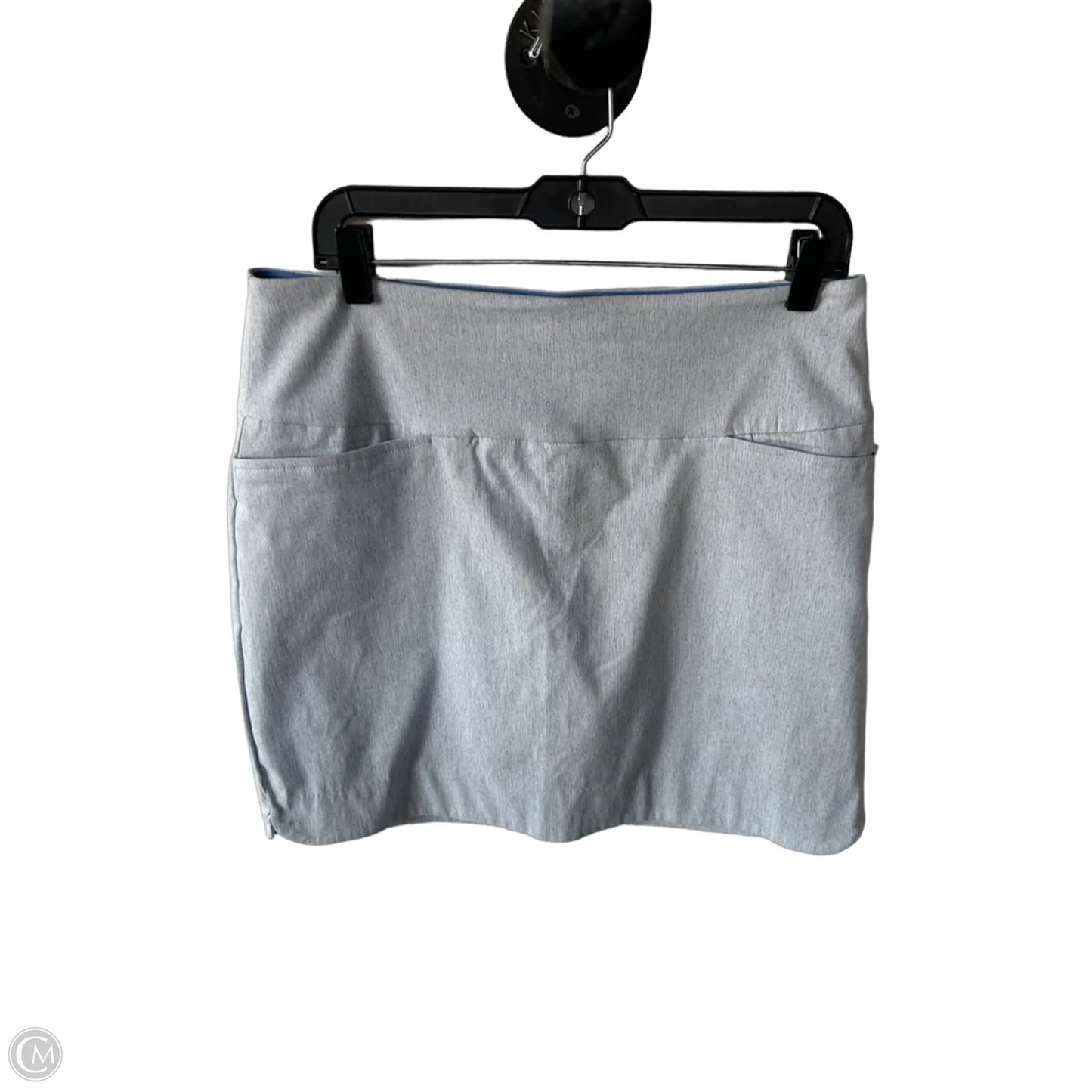 Skort By Sc & Co In Blue & White, Size: L