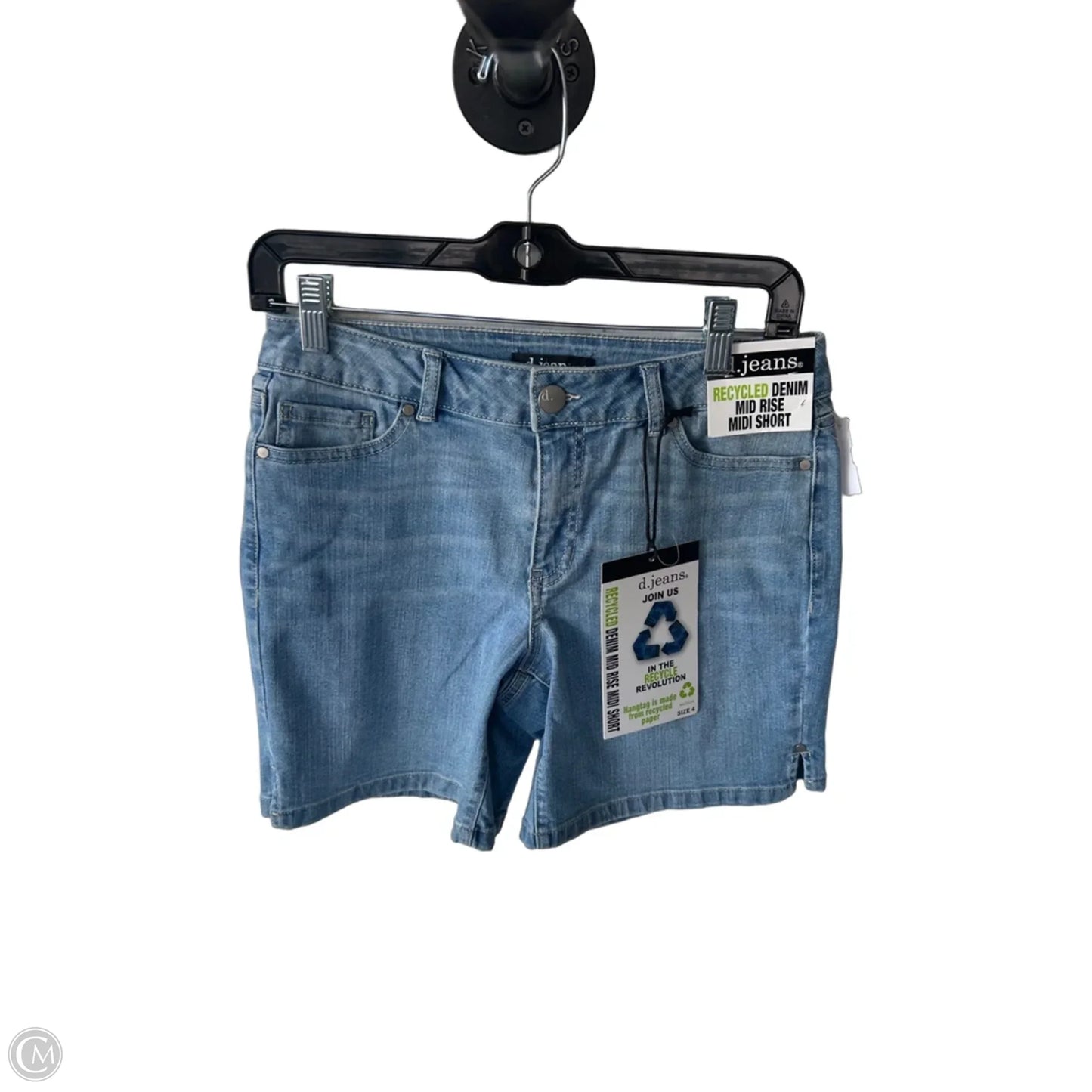 Shorts By D Jeans In Blue Denim, Size: 4