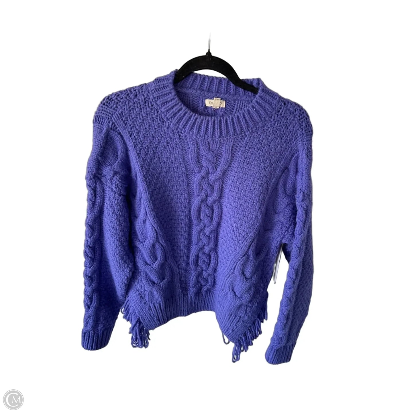 Sweater By Pilcro In Purple, Size: Xxs