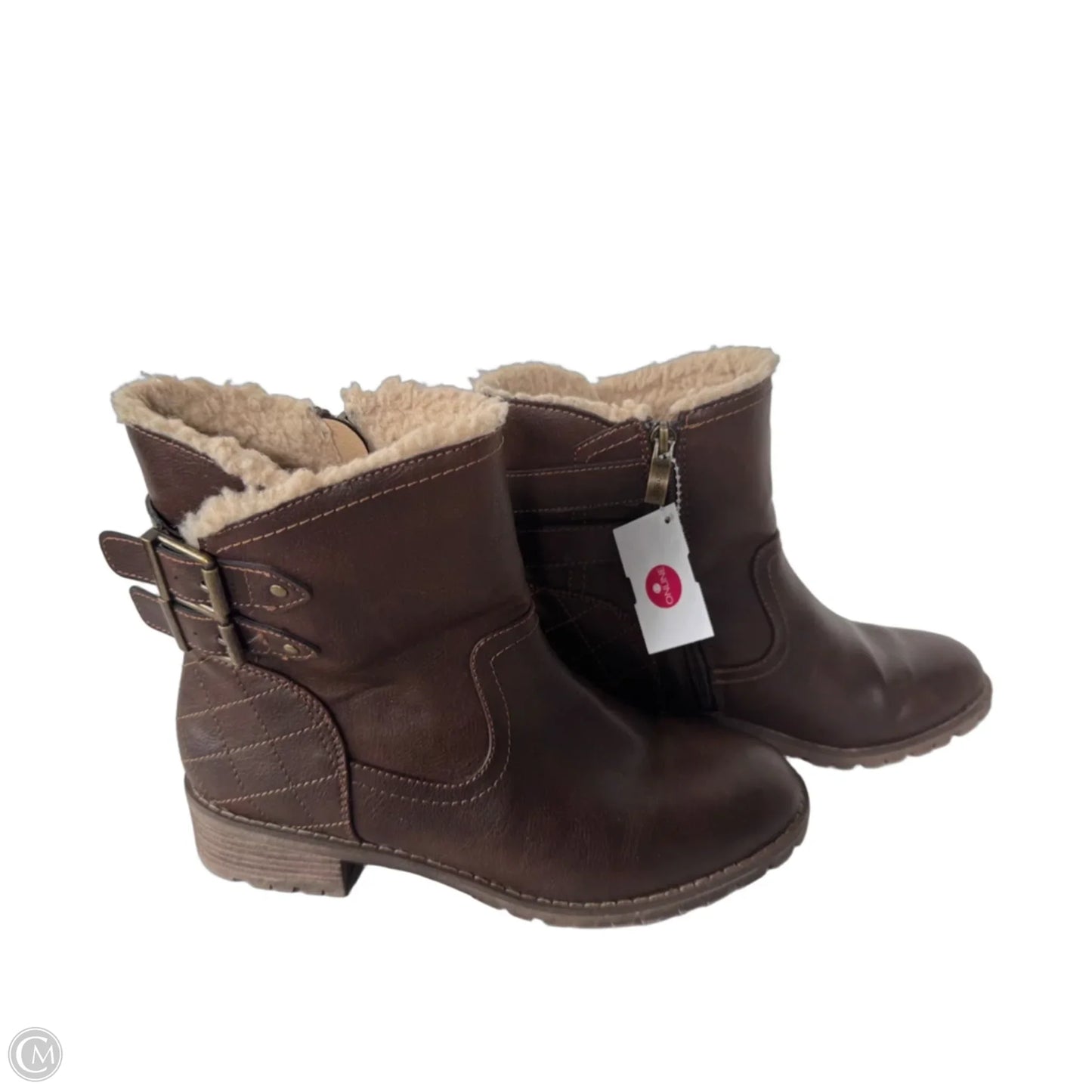 Boots Mid-calf Flats By Bjorndal In Brown, Size: 9.5