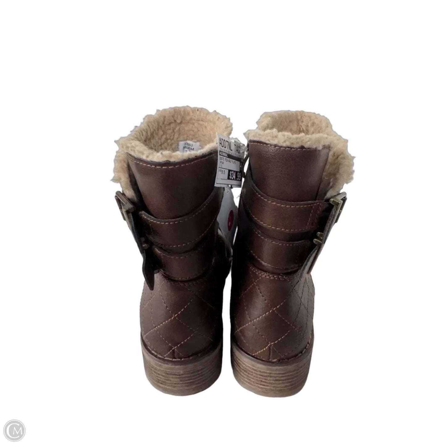 Boots Mid-calf Flats By Bjorndal In Brown, Size: 9.5