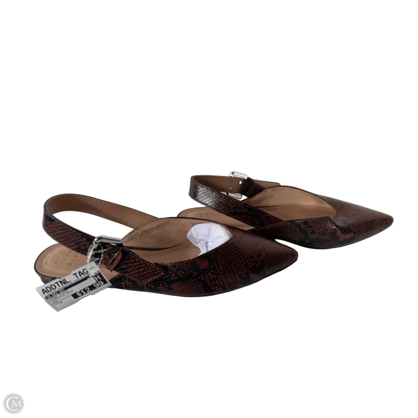 Shoes Flats By A New Day In Snakeskin Print, Size: 9
