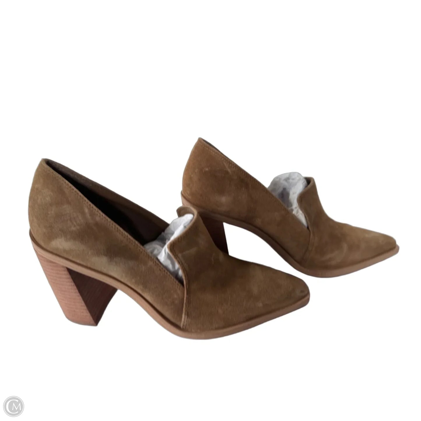 Shoes Heels Block By Vince Camuto In Brown, Size: 9