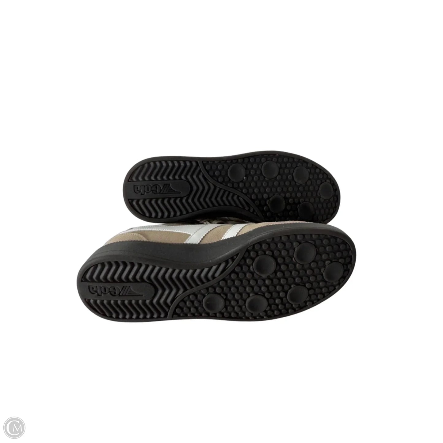 Shoes Sneakers By Gola In Tan & White, Size: 8