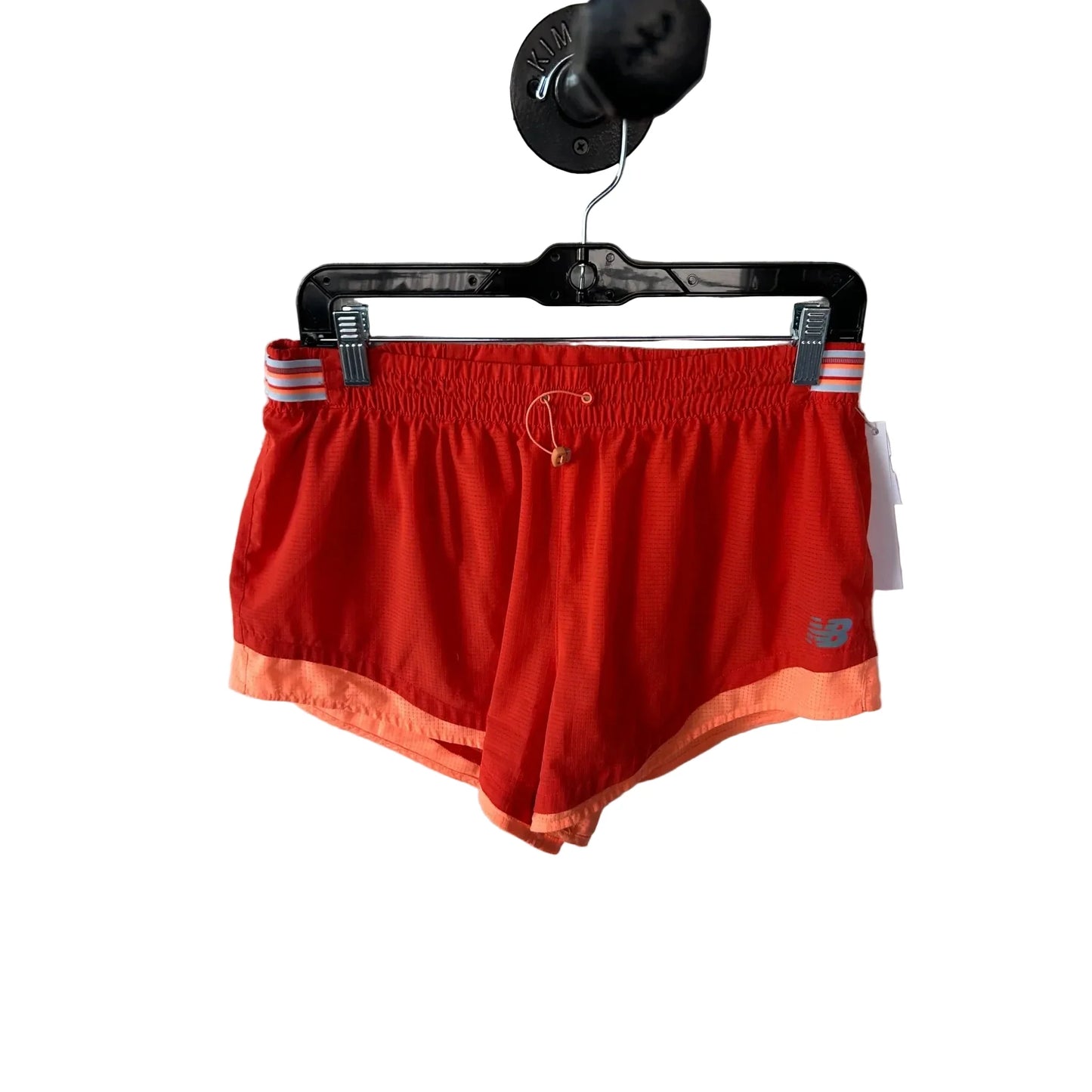 Athletic Shorts By New Balance In Orange, Size: M