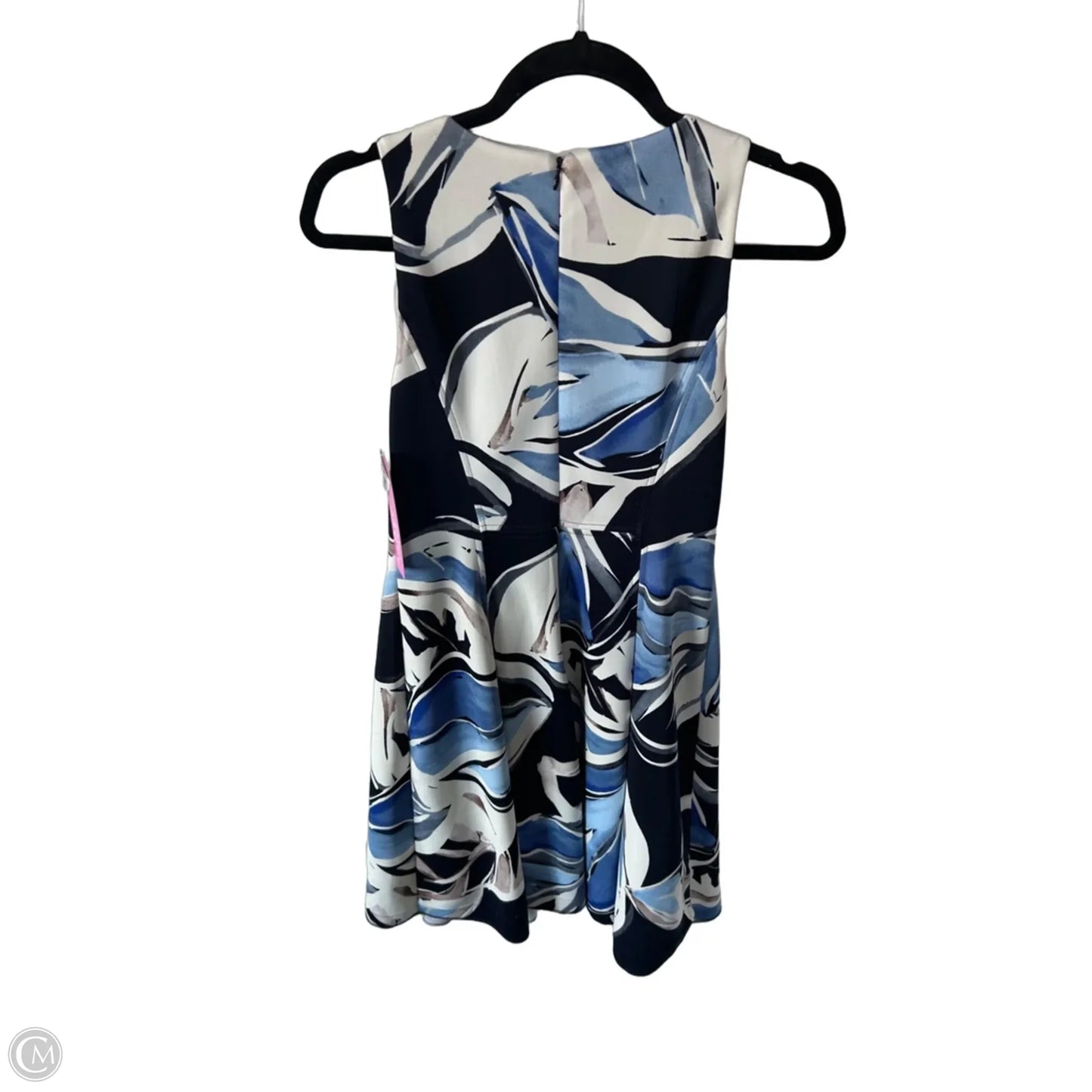 Dress Party Short By Vince Camuto In Blue & White, Size: S