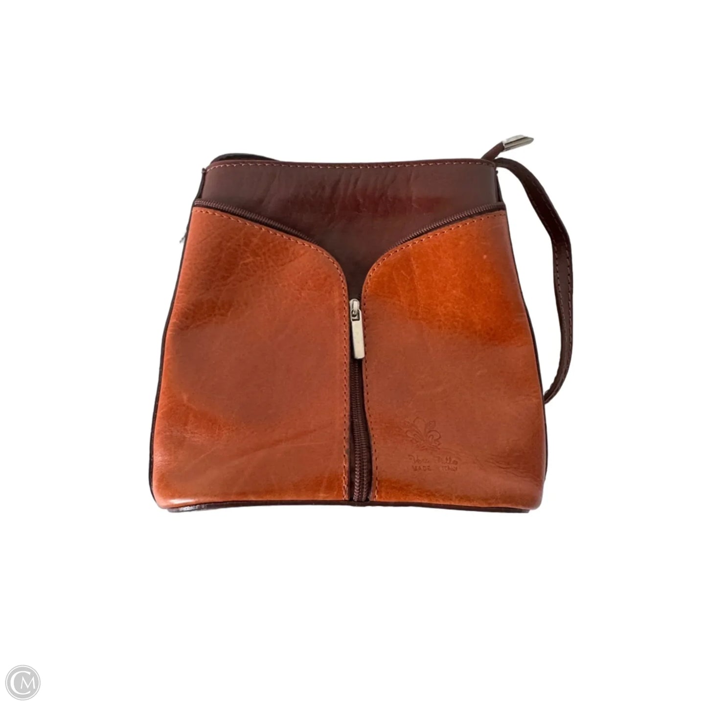 Crossbody Leather By Clothes Mentor, Size: Small