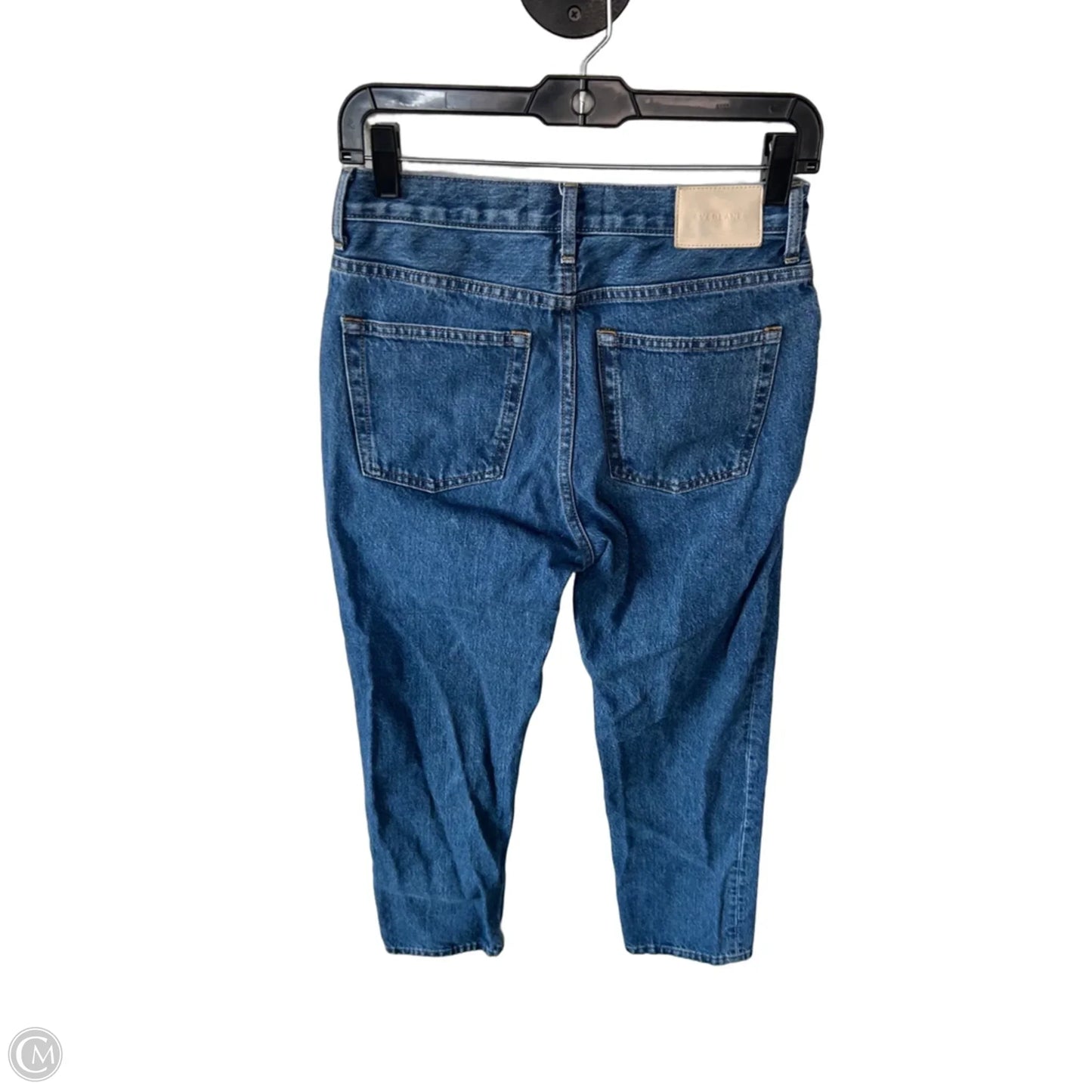 Jeans Cropped By Everlane In Blue Denim, Size: 2