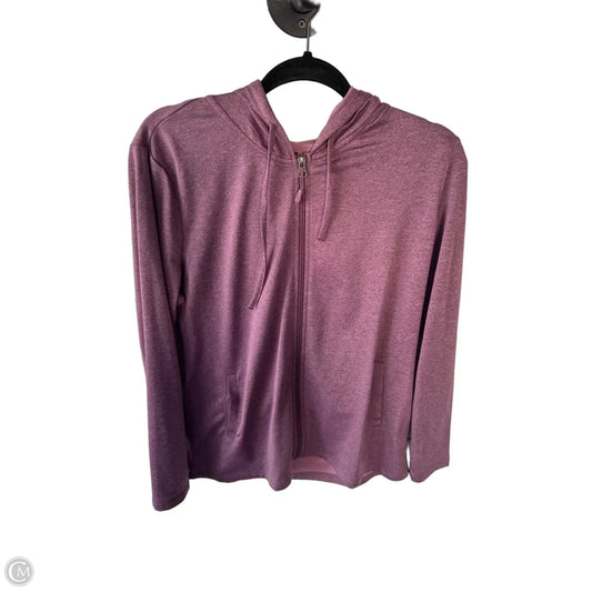 Athletic Sweatshirt Hoodie By 32 Degrees In Purple, Size: L