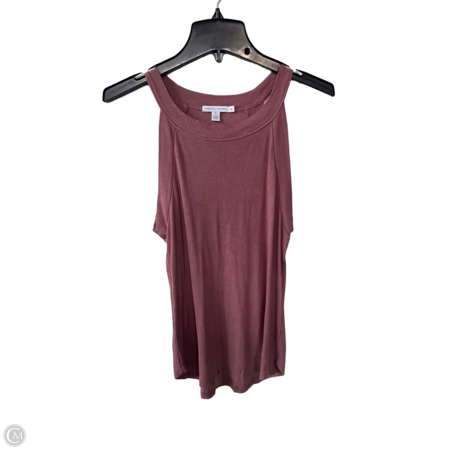Top Sleeveless By Threads 4 Thought In Pink, Size: M