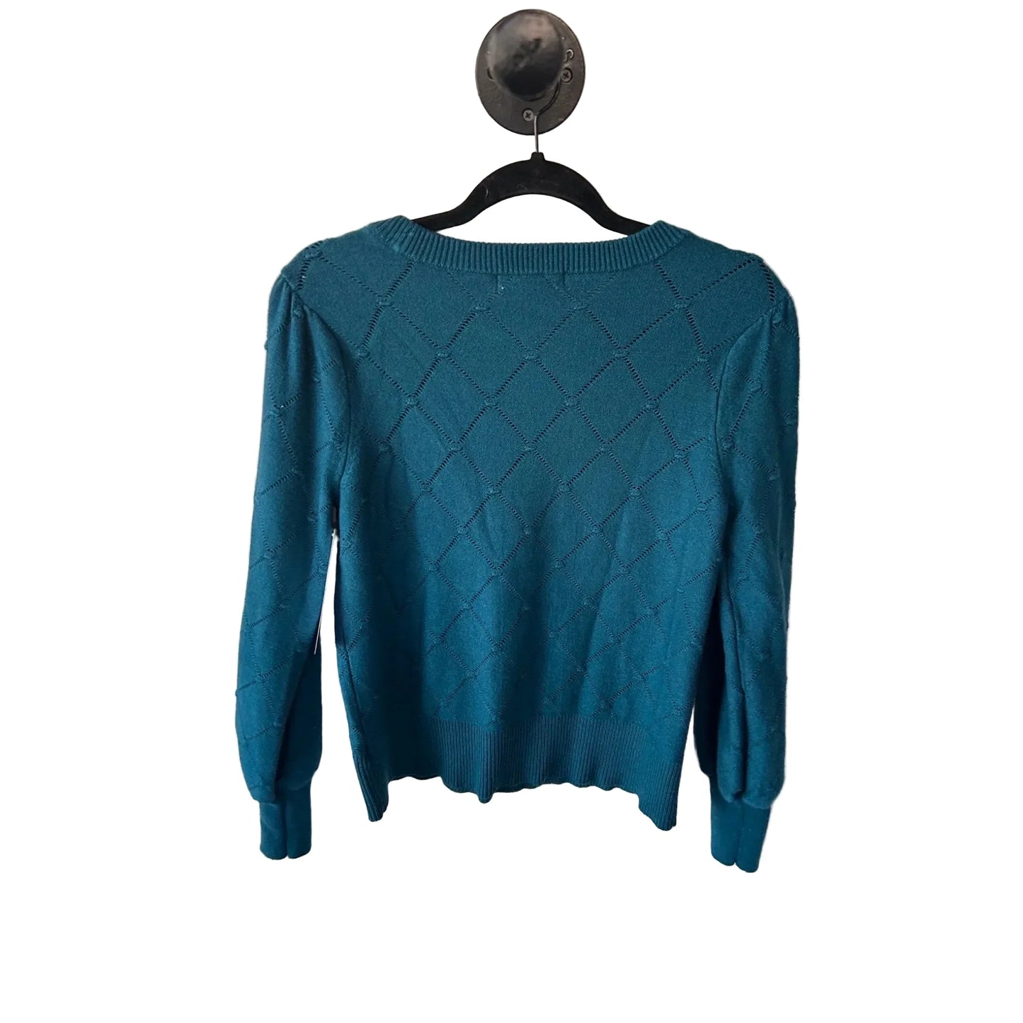 Sweater By Liz Claiborne In Teal, Size: M