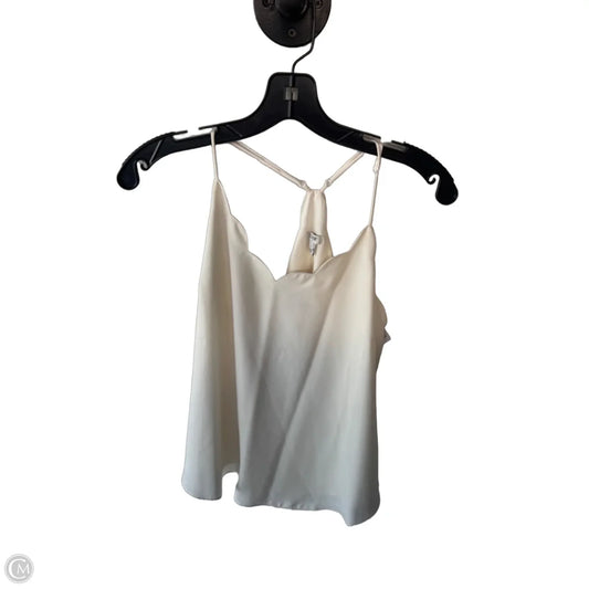 Top Sleeveless By J. Crew In Cream, Size: Xs