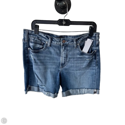 Shorts By Silver In Blue Denim, Size: 14